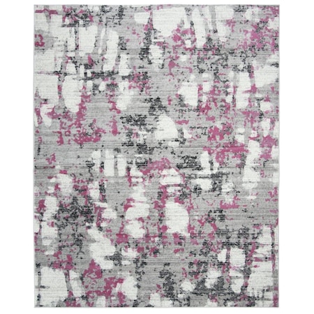 Safavieh 10 x 14 ft. Skyler Contemporary Rectangle Rug, Grey & Pink SKY193P-10